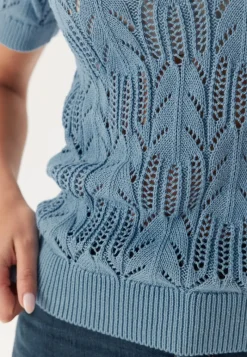 VILA Vicotti S/S O-NECK KNIT TOP -