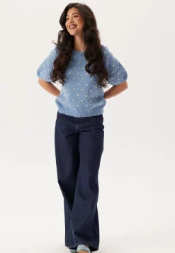 VILA Vidottie 2/4 SLEEVE KNIT TOP S