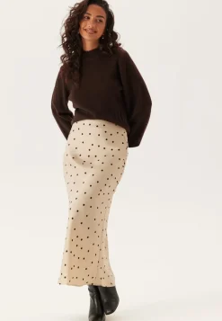 VILA Viellette Hw Midi Skirt