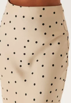 VILA Viellette Hw Midi Skirt