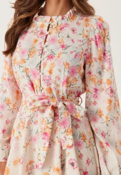 VILA Vielma O-neck L/S SHORT DRESS