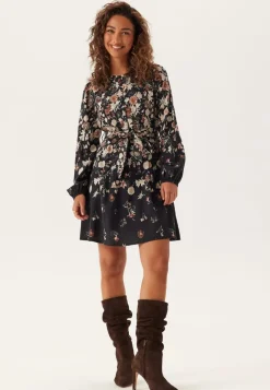 VILA Vielma O-neck L/S SHORT DRESS