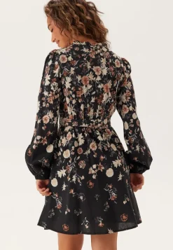 VILA Vielma O-neck L/S SHORT DRESS