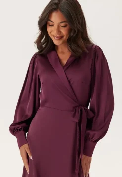 VILA Vienna Ravenna L/S Ankle Wrap Dress