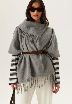 VILA Vifjolira High Neck Poncho