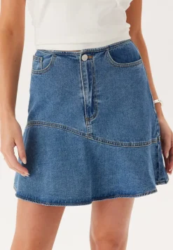 VILA Vijessie Rw Short Denim Skirt