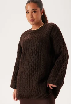 VILA Vikaia L/S OVERSIZE CABLE KNIT