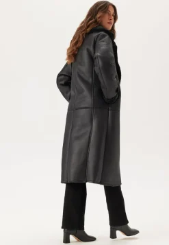 VILA Vimella Long Sherling Coat