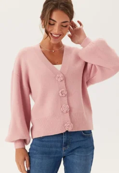 VILA Viradia L/S ROSE CARDIGAN ROSE