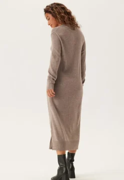 VILA Viril Crew Neck Midi Dress