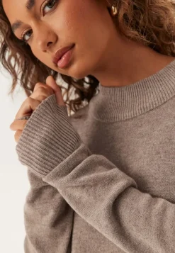 VILA Viril Crew Neck Midi Dress