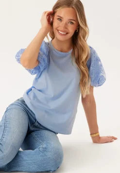 VILA Visimonia O-neck S/S TOP TOP T