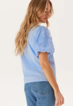 VILA Visimonia O-neck S/S TOP TOP T