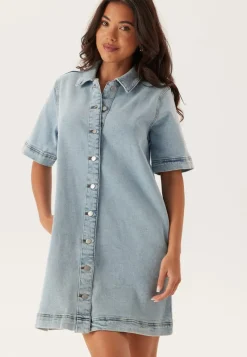 VILA Visol 2/4 SLEEVE BUTTON DRESS