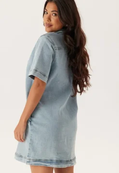VILA Visol 2/4 SLEEVE BUTTON DRESS
