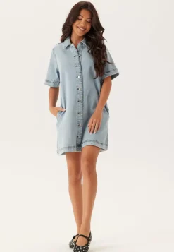 VILA Visol 2/4 SLEEVE BUTTON DRESS