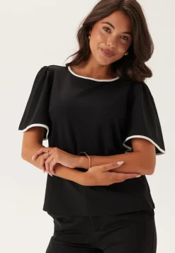 VILA Visola S/S O-NECK TOP