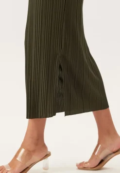 VILA Vitahlia O-neck C/S MIDI DRESS