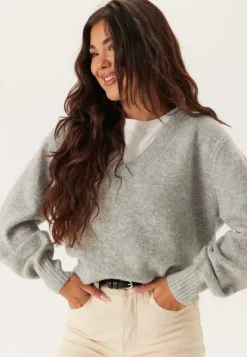 VERO MODA Vmboom Ls V-neck Pullover