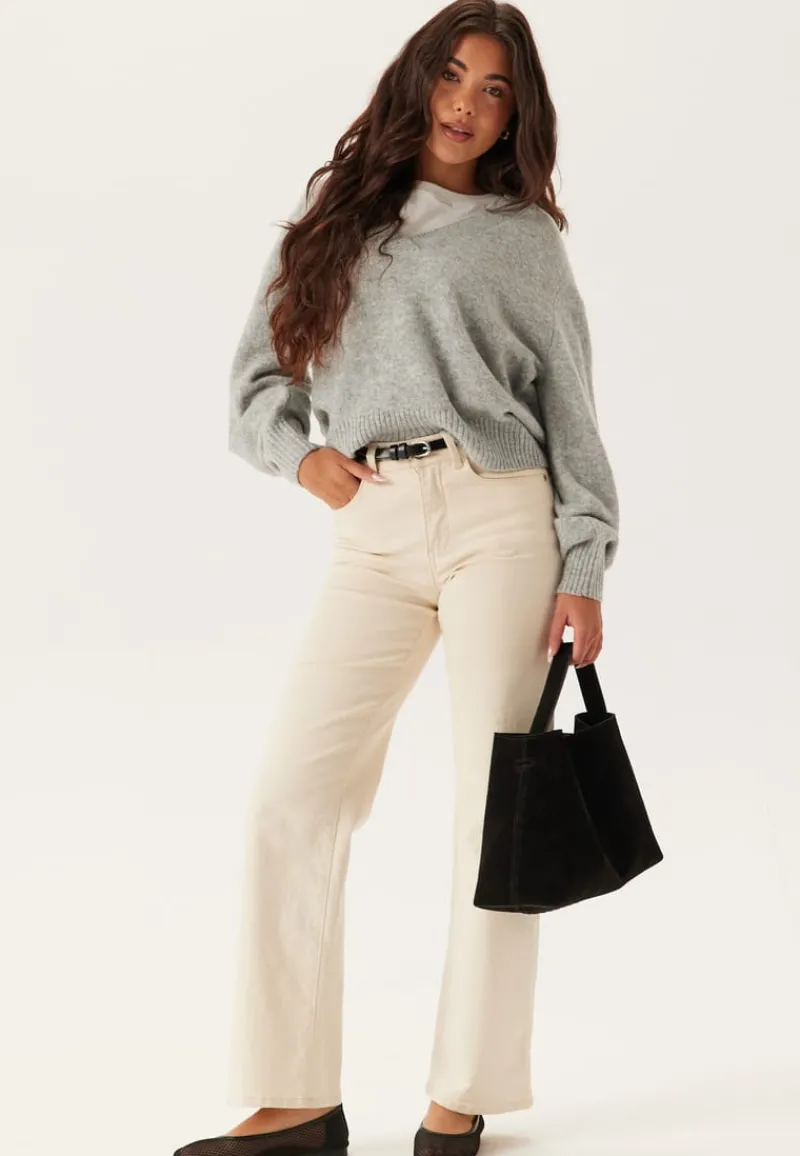 VERO MODA Vmboom Ls V-neck Pullover