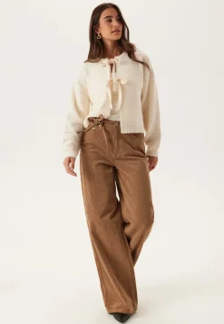 VERO MODA Vmboom Structure Ls O-neck Tie