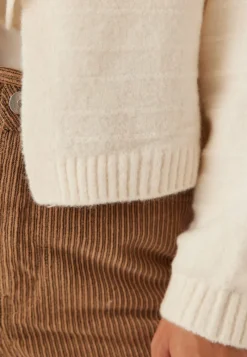 VERO MODA Vmboom Structure Ls O-neck Tie