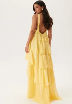 VERO MODA Vmfelicia Sl Ruffle Maxi Dress