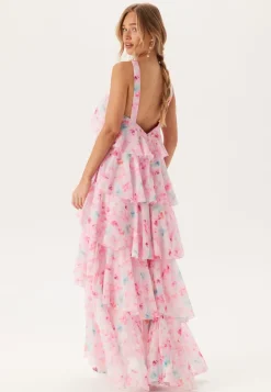 VERO MODA Vmfelicia Sl Ruffle Maxi Dress