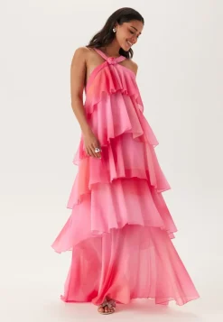 VERO MODA Vmfelicia Sl Ruffle Maxi Dress