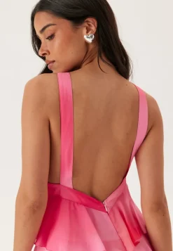 VERO MODA Vmfelicia Sl Ruffle Maxi Dress