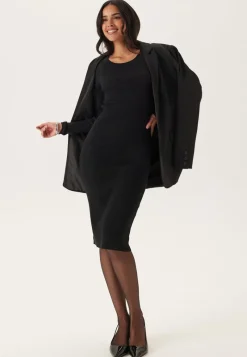 VERO MODA Vmgizelle Ls O-neck Blk Dress