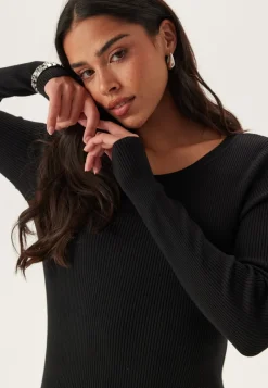 VERO MODA Vmgizelle Ls O-neck Blk Dress