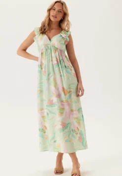 VERO MODA Vmjosie Sl Ankle Frill Dress