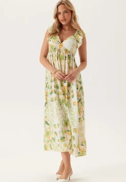 VERO MODA Vmjosie Sl Ankle Frill Dress