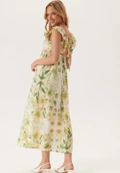 VERO MODA Vmjosie Sl Ankle Frill Dress