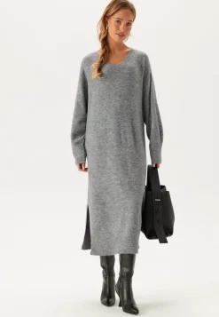 VERO MODA Vmjupiter Ls V-neck Calf Dress