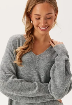 VERO MODA Vmjupiter Ls V-neck Calf Dress