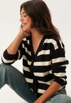 VERO MODA Vmsaba Full Needle Ls V-neck C