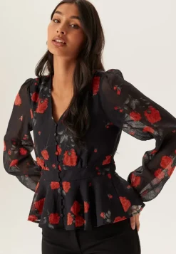 VERO MODA Vmsabrina Rose V-neck Shirt