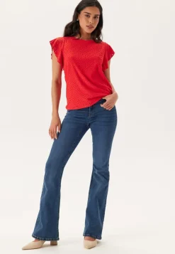 VERO MODA Vmtassa Sl Frill Top