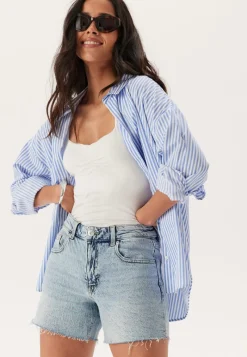 VERO MODA Vmtess mid rise short denim shorts