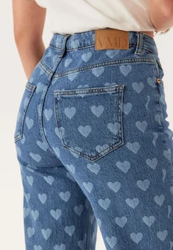 VERO MODA Vmtessa Hr Wide Jeans Print