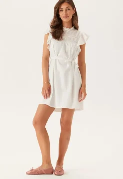 VERO MODA Vmtrine Sl Short Lace Dress