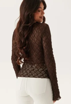 BUBBLEROOM V-Neck Lace Top