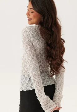 BUBBLEROOM V-Neck Lace Top