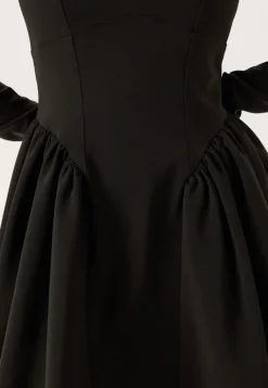 Bubbleroom Occasion Volume Skirt Long Sleeve Mini Dress