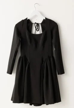 Bubbleroom Occasion Volume Skirt Long Sleeve Mini Dress