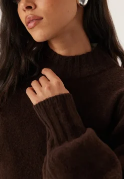 BUBBLEROOM Volume Sleeve Knitted Sweater