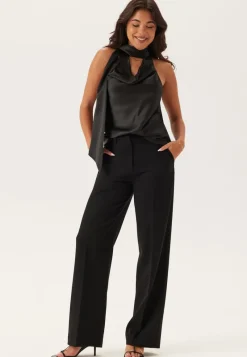 BUBBLEROOM Waterfall Scarf Blouse