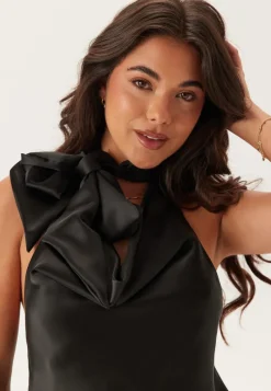 BUBBLEROOM Waterfall Scarf Blouse